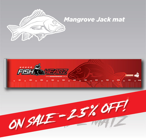 SALE 25% OFF : Fishheadz Matz - Mangrove Jack